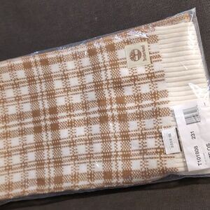 Timberland plaid scarf new with tag